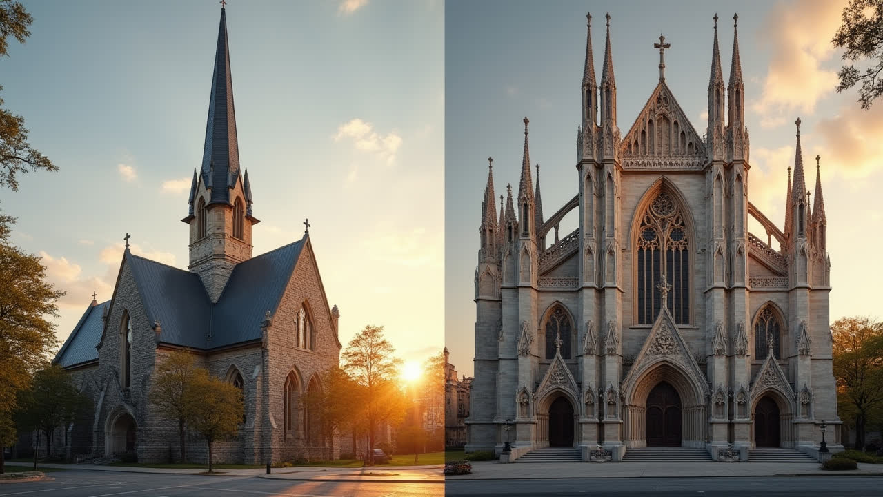 Church vs Cathedral: 7 Key Differences You Should Know